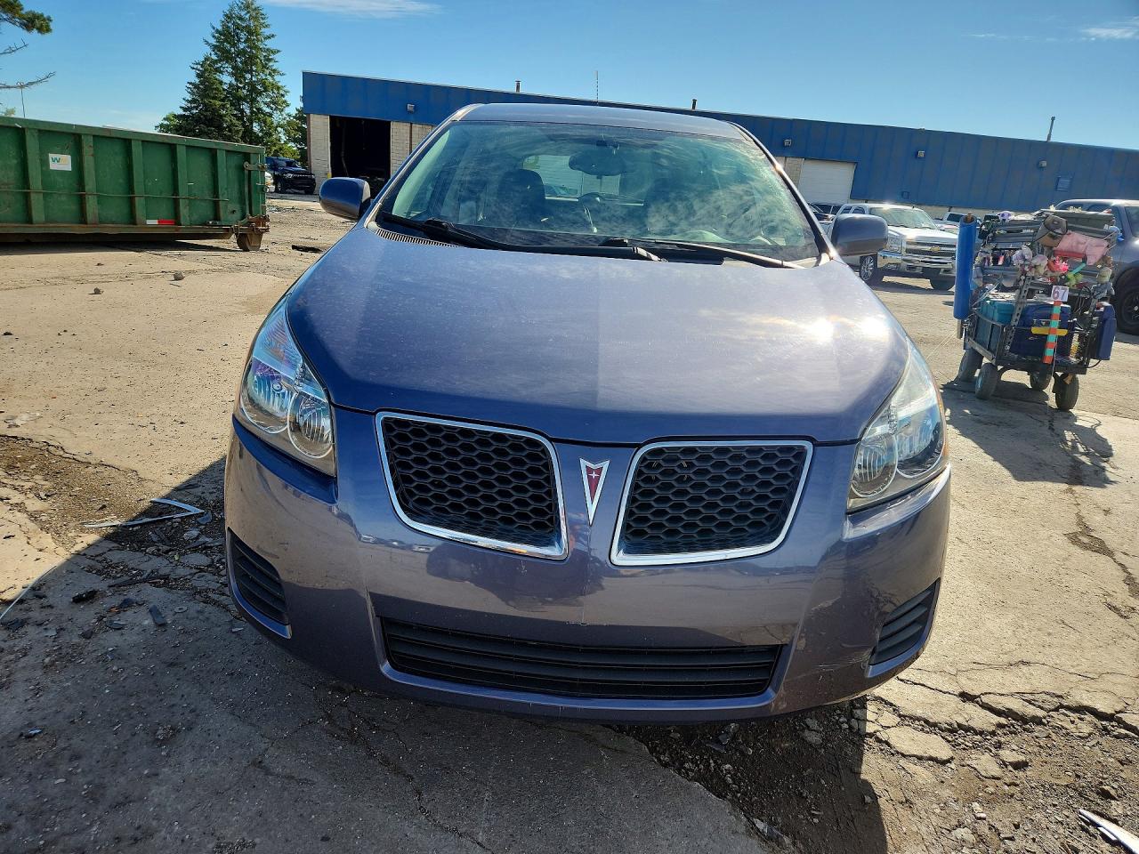 2009 Pontiac Vibe Blue vin: 5Y2SP67809Z449674