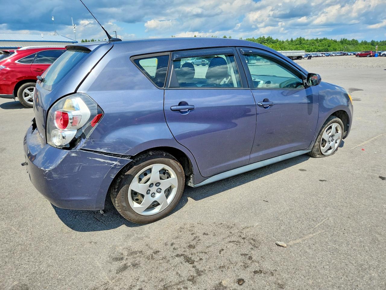 2009 Pontiac Vibe Gray vin: 5Y2SP67809Z469293