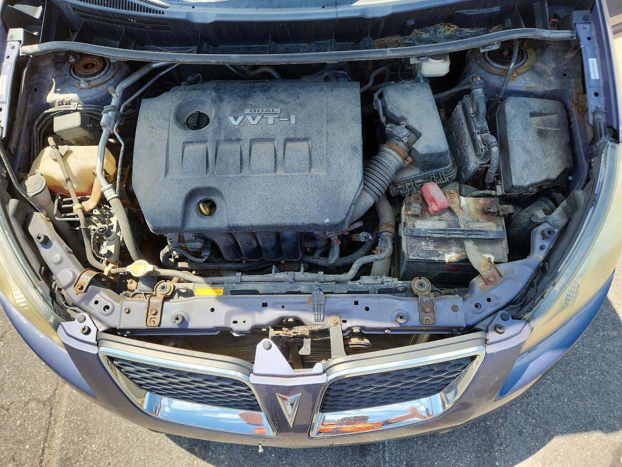 2009 Pontiac Vibe Gray vin: 5Y2SP67809Z469293