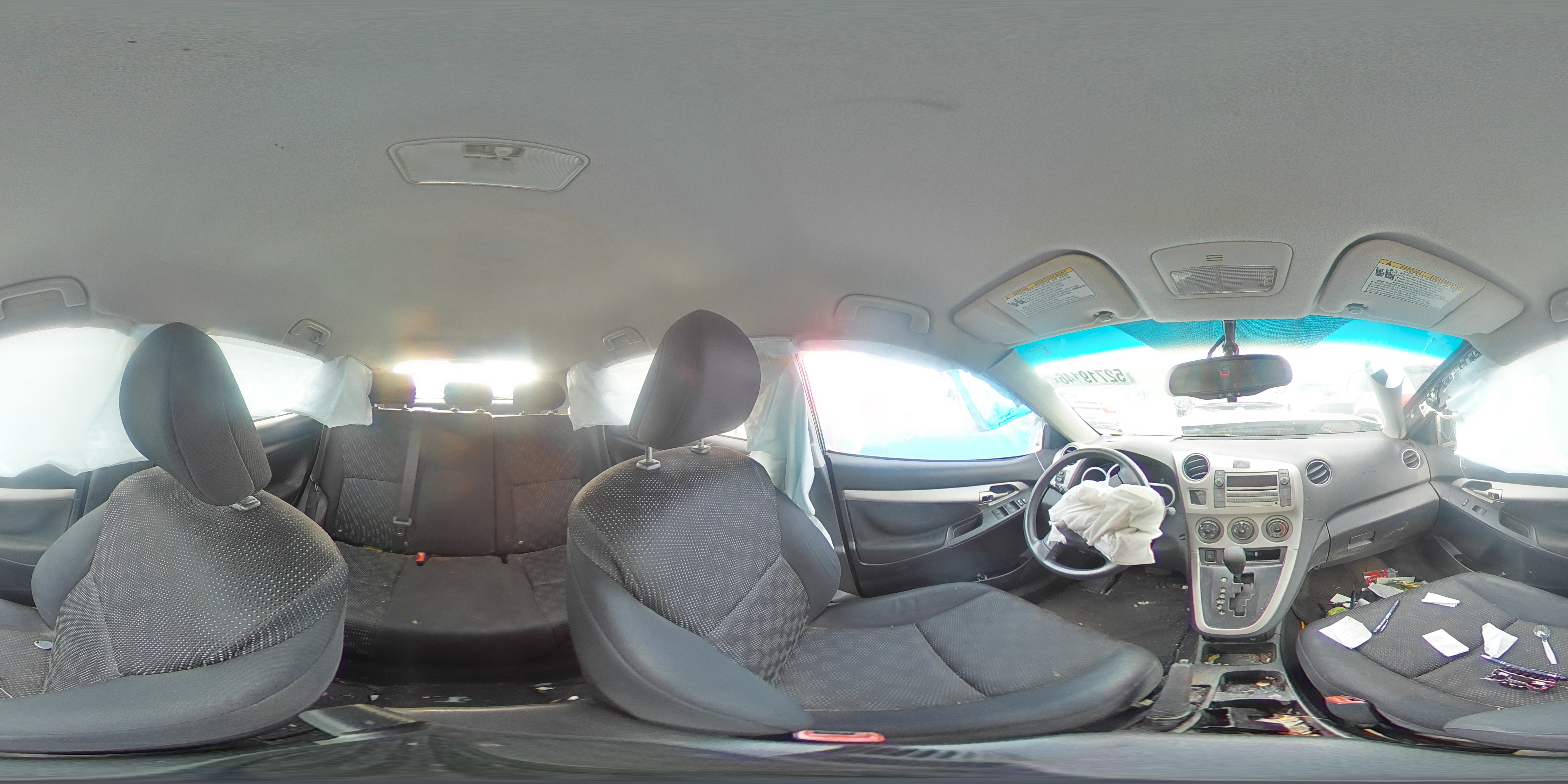 2009 Pontiac Vibe Blue vin: 5Y2SP67819Z407000