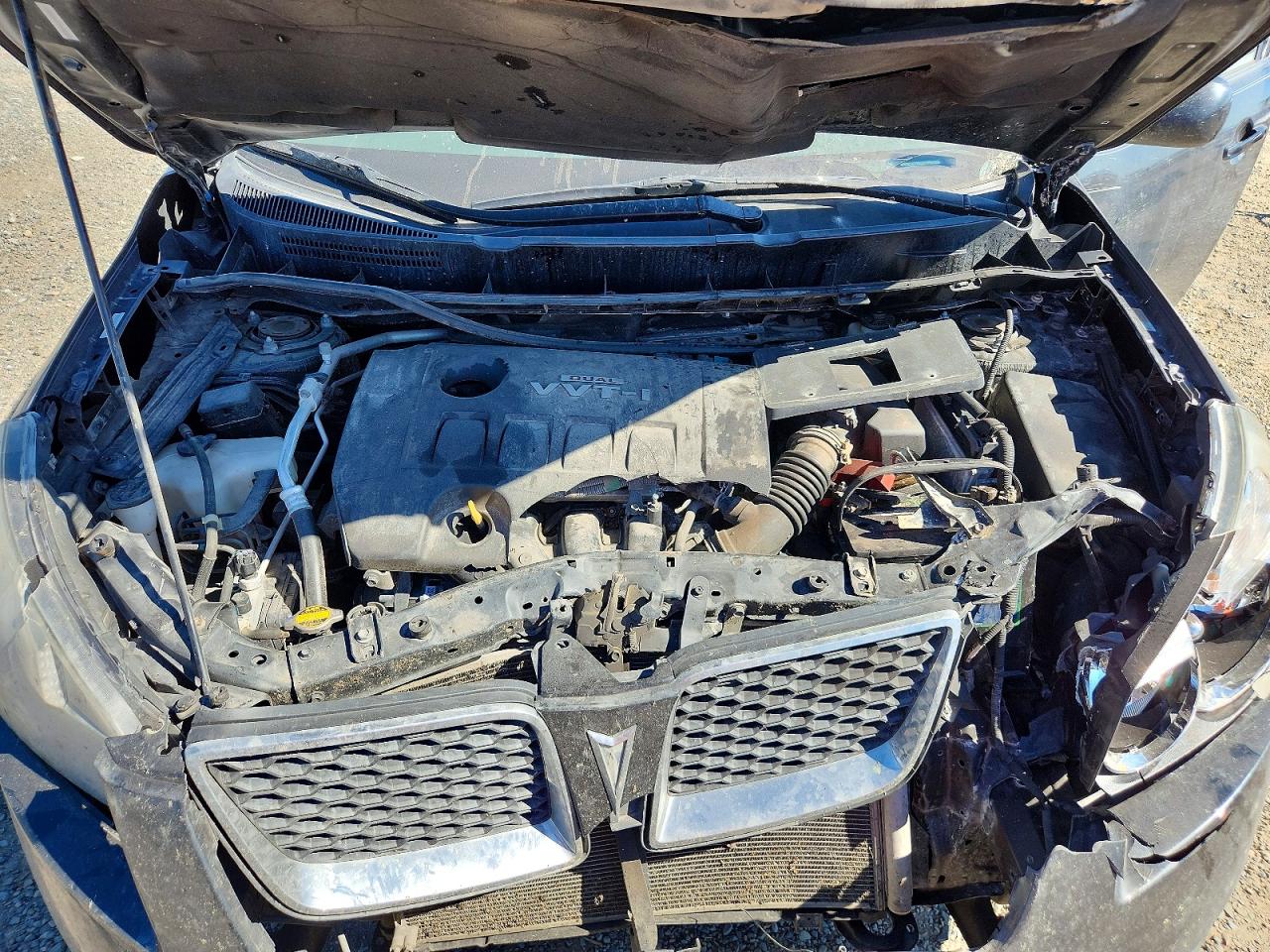 2009 Pontiac Vibe Черный vin: 5Y2SP67819Z432589
