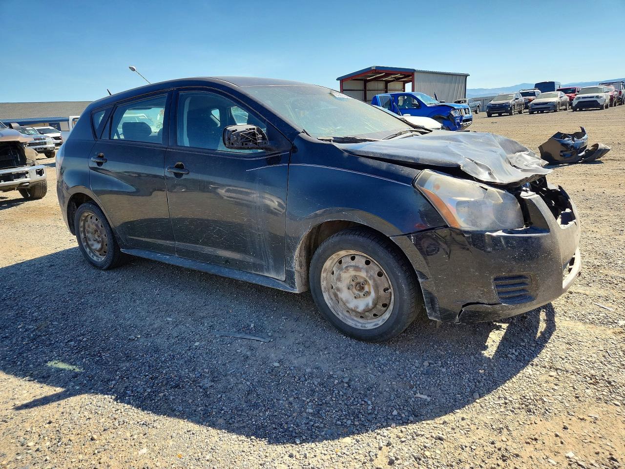 2009 Pontiac Vibe Черный vin: 5Y2SP67819Z432589