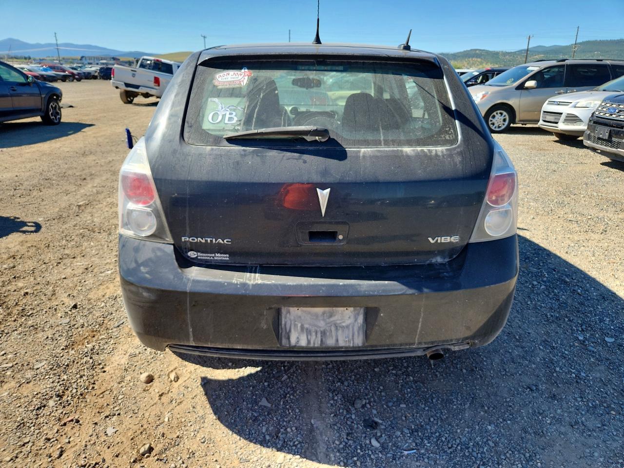2009 Pontiac Vibe Черный vin: 5Y2SP67819Z432589