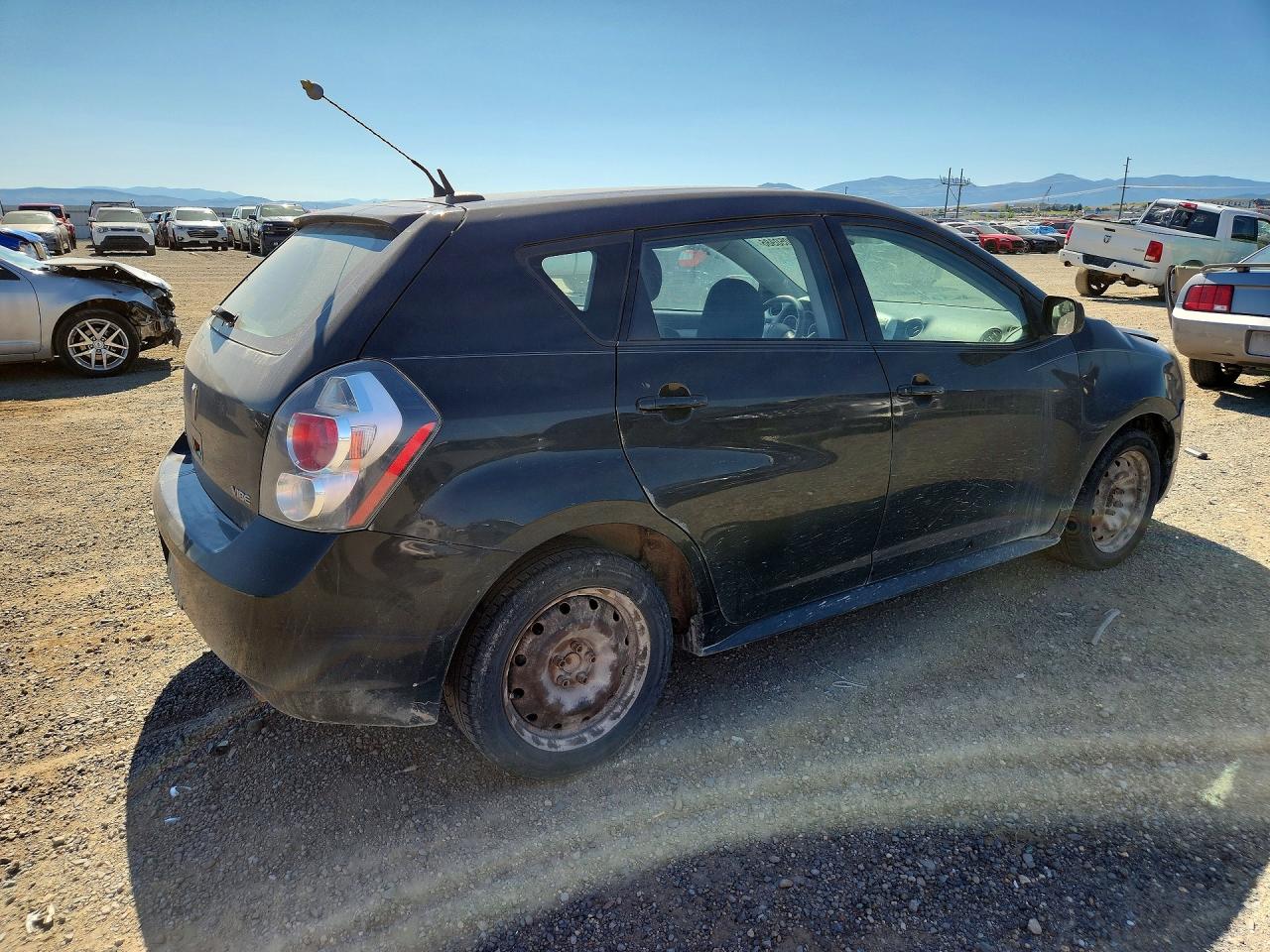 2009 Pontiac Vibe Черный vin: 5Y2SP67819Z432589