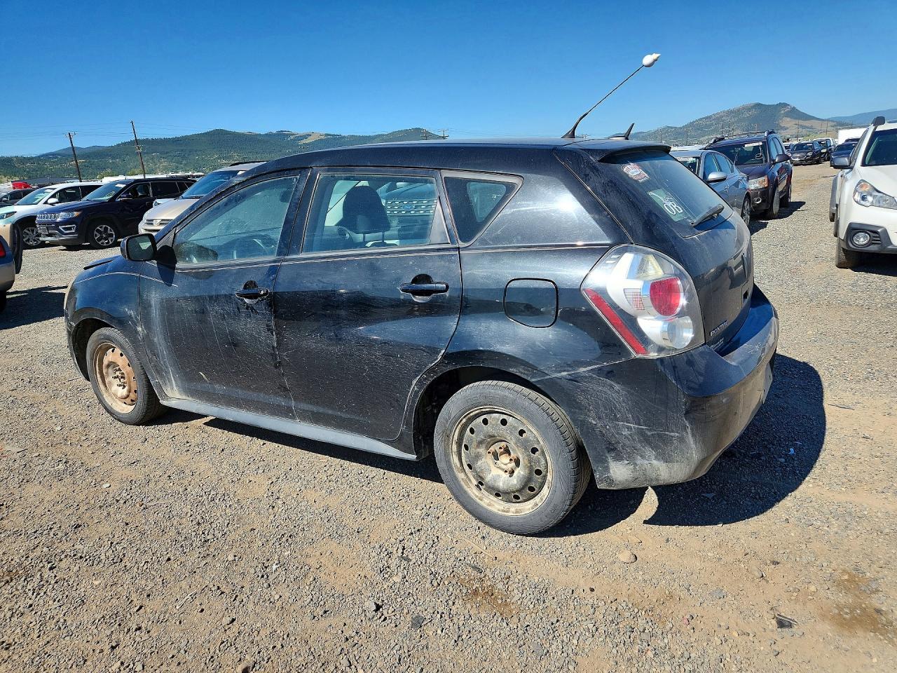 2009 Pontiac Vibe Черный vin: 5Y2SP67819Z432589