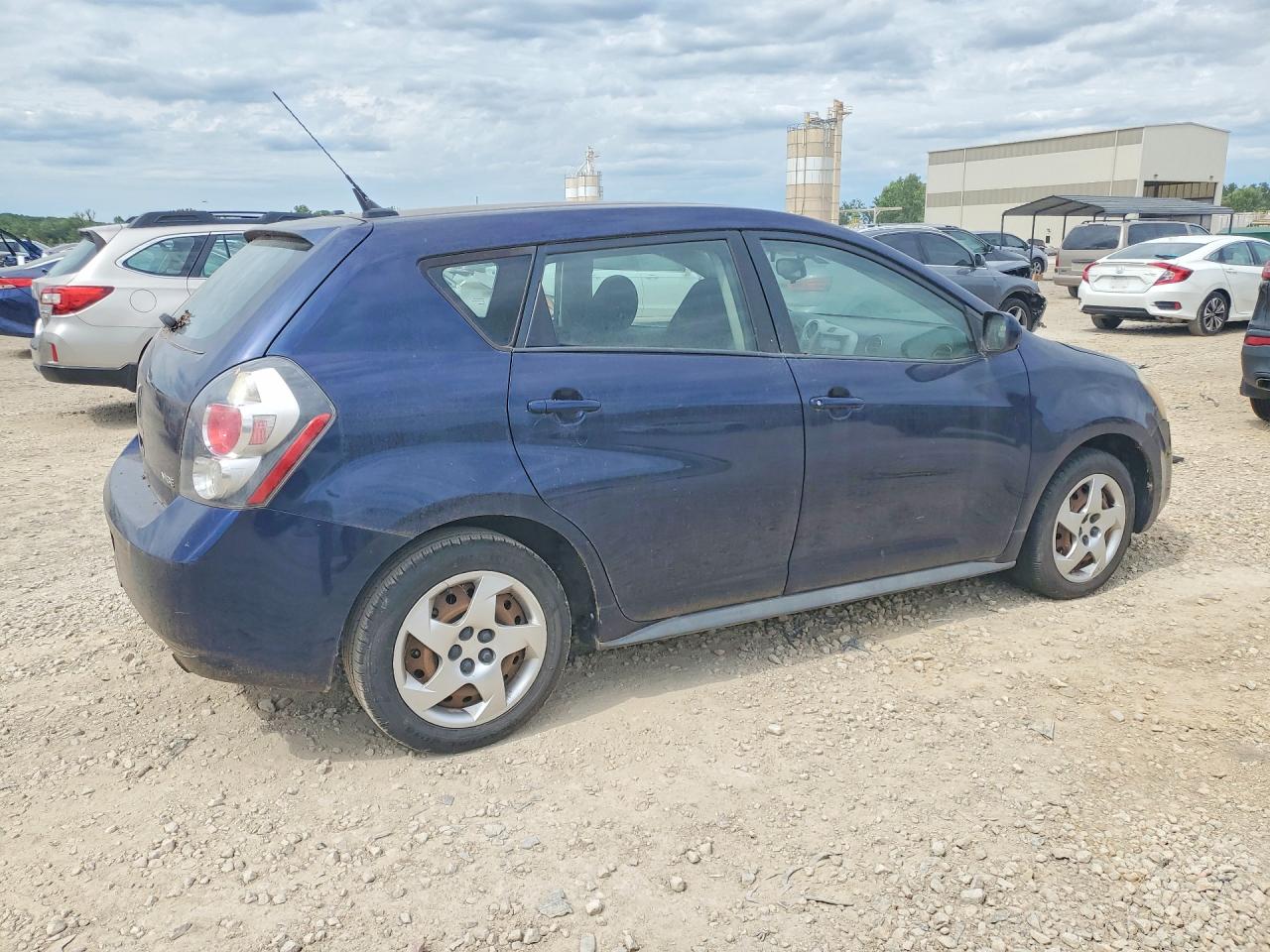 2009 Pontiac Vibe Blue vin: 5Y2SP67819Z442488