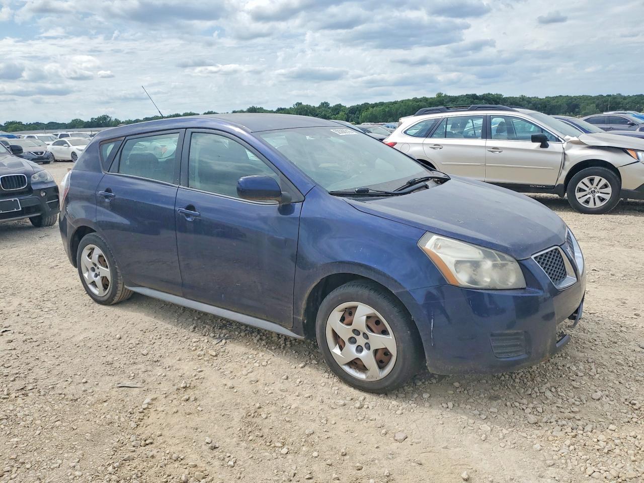 2009 Pontiac Vibe Blue vin: 5Y2SP67819Z442488