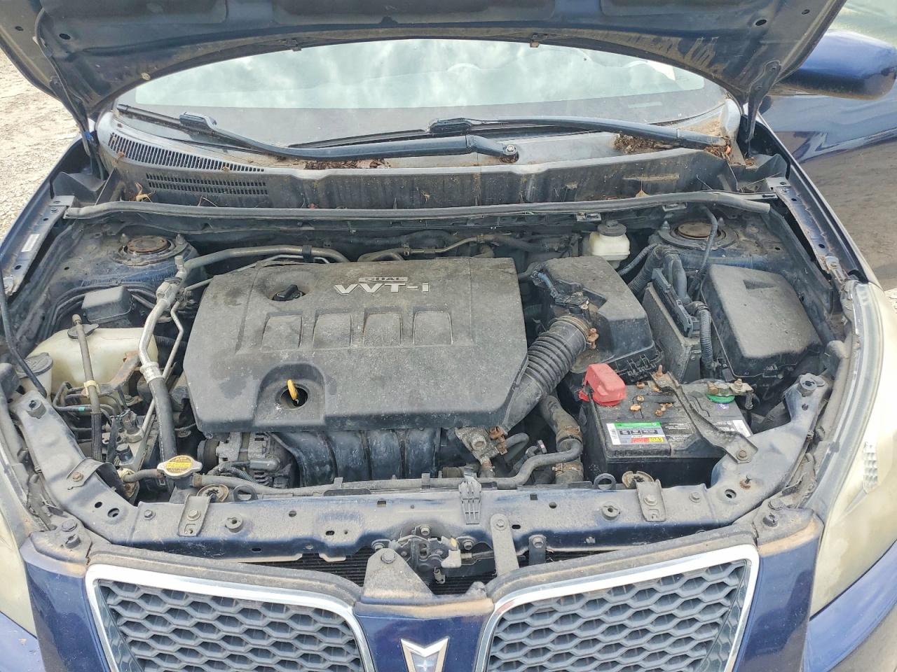 2009 Pontiac Vibe Blue vin: 5Y2SP67819Z442488