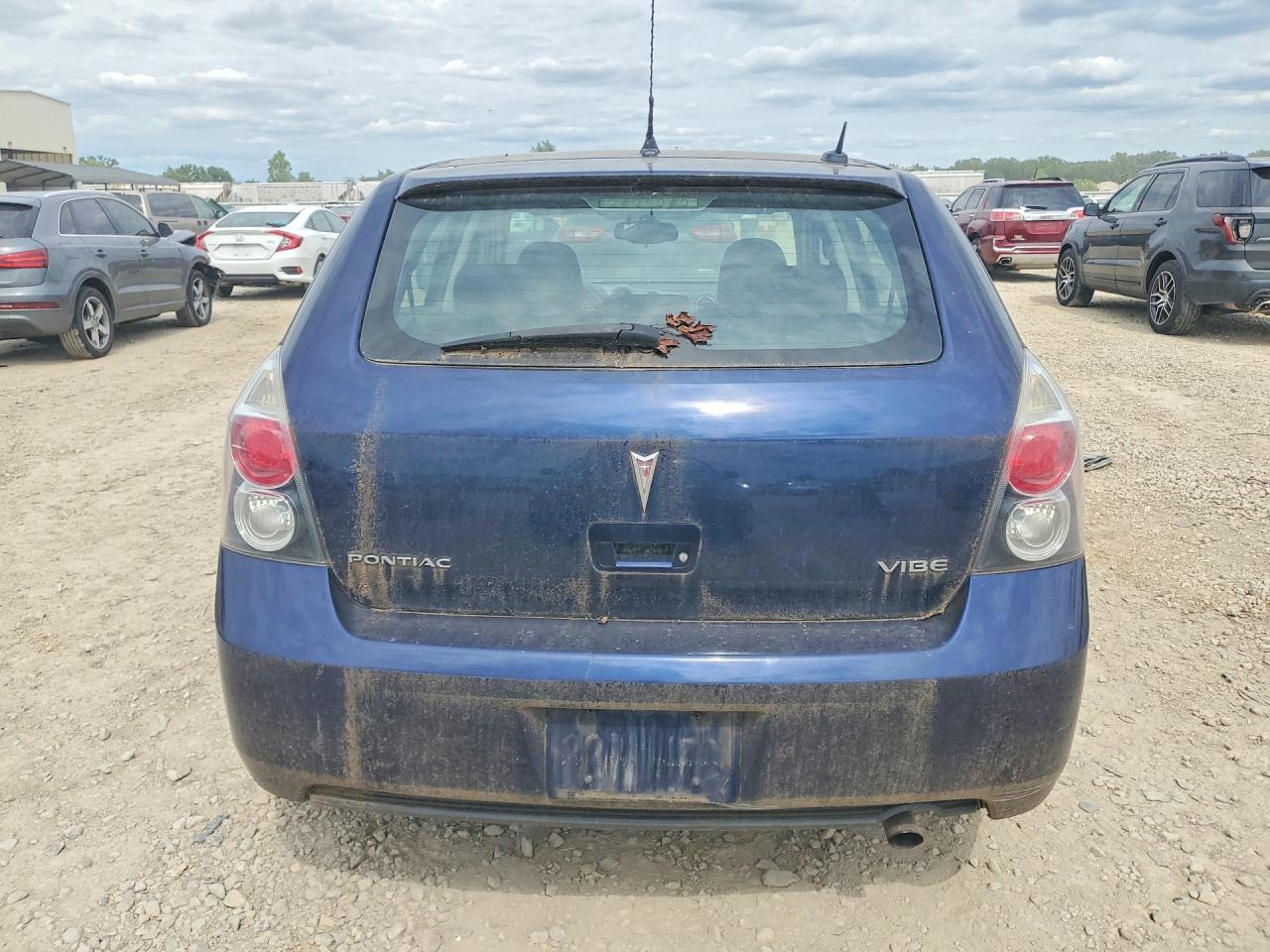2009 Pontiac Vibe Blue vin: 5Y2SP67819Z442488