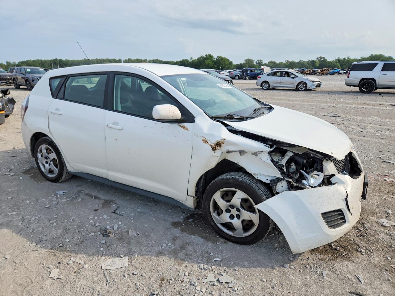2009 Pontiac Vibe White vin: 5Y2SP67829Z453547