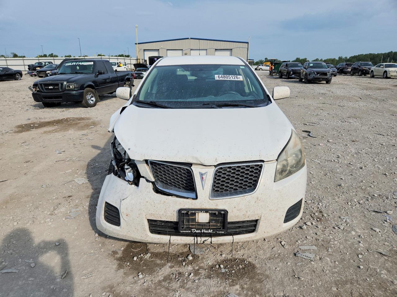 2009 Pontiac Vibe White vin: 5Y2SP67829Z453547