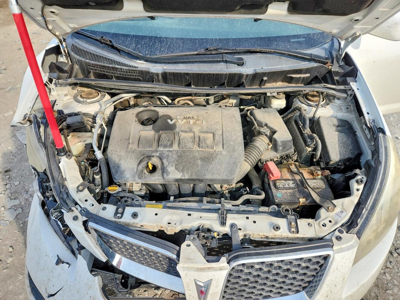 2009 Pontiac Vibe White vin: 5Y2SP67829Z453547