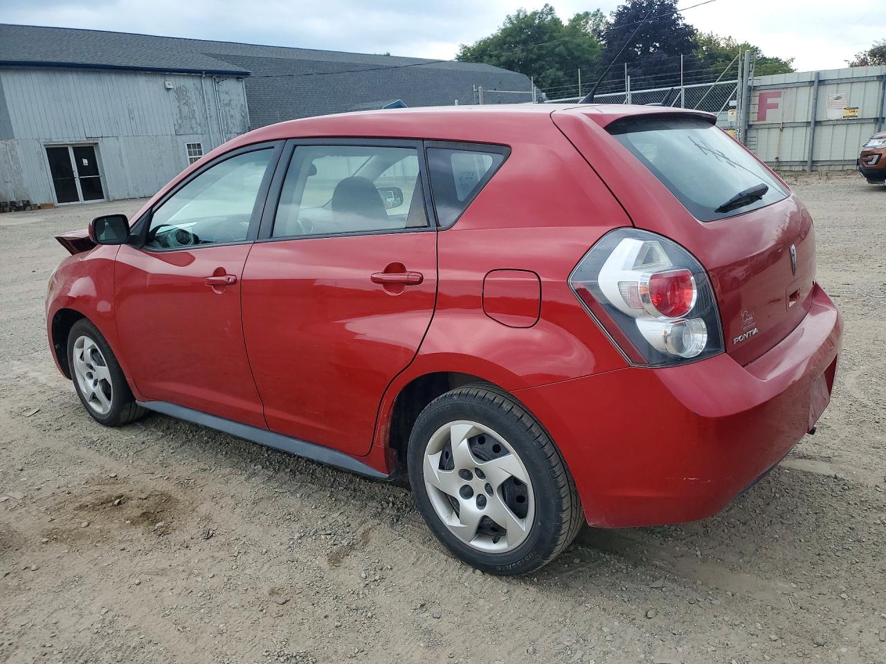 2009 Pontiac Vibe Красный vin: 5Y2SP67829Z458344