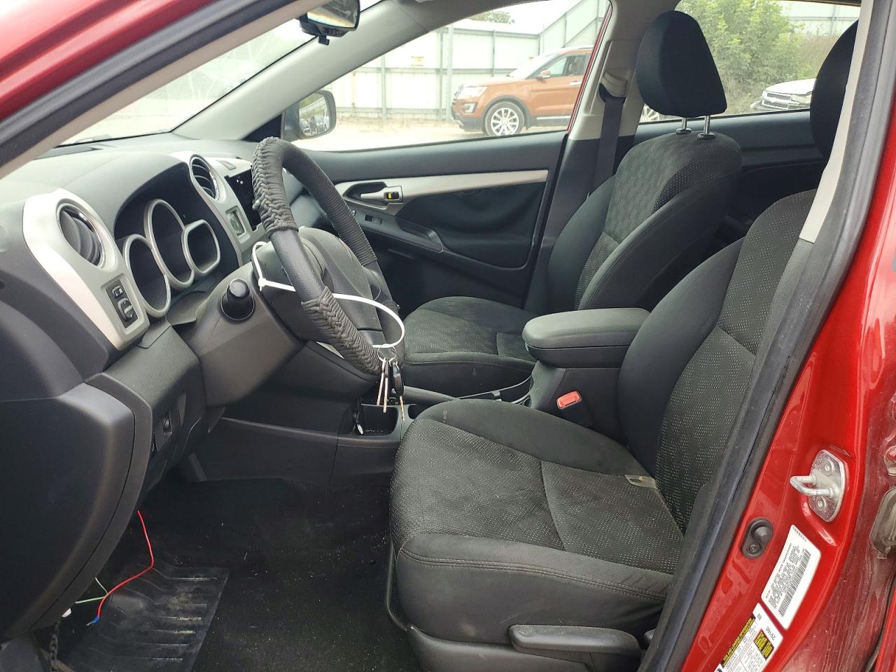 2009 Pontiac Vibe Красный vin: 5Y2SP67829Z458344