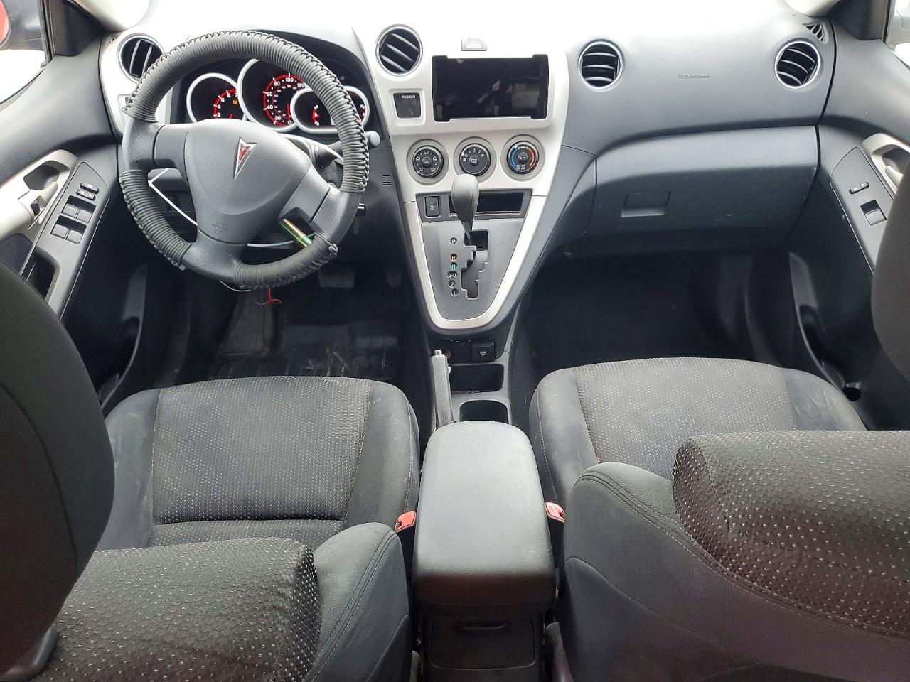 2009 Pontiac Vibe Красный vin: 5Y2SP67829Z458344