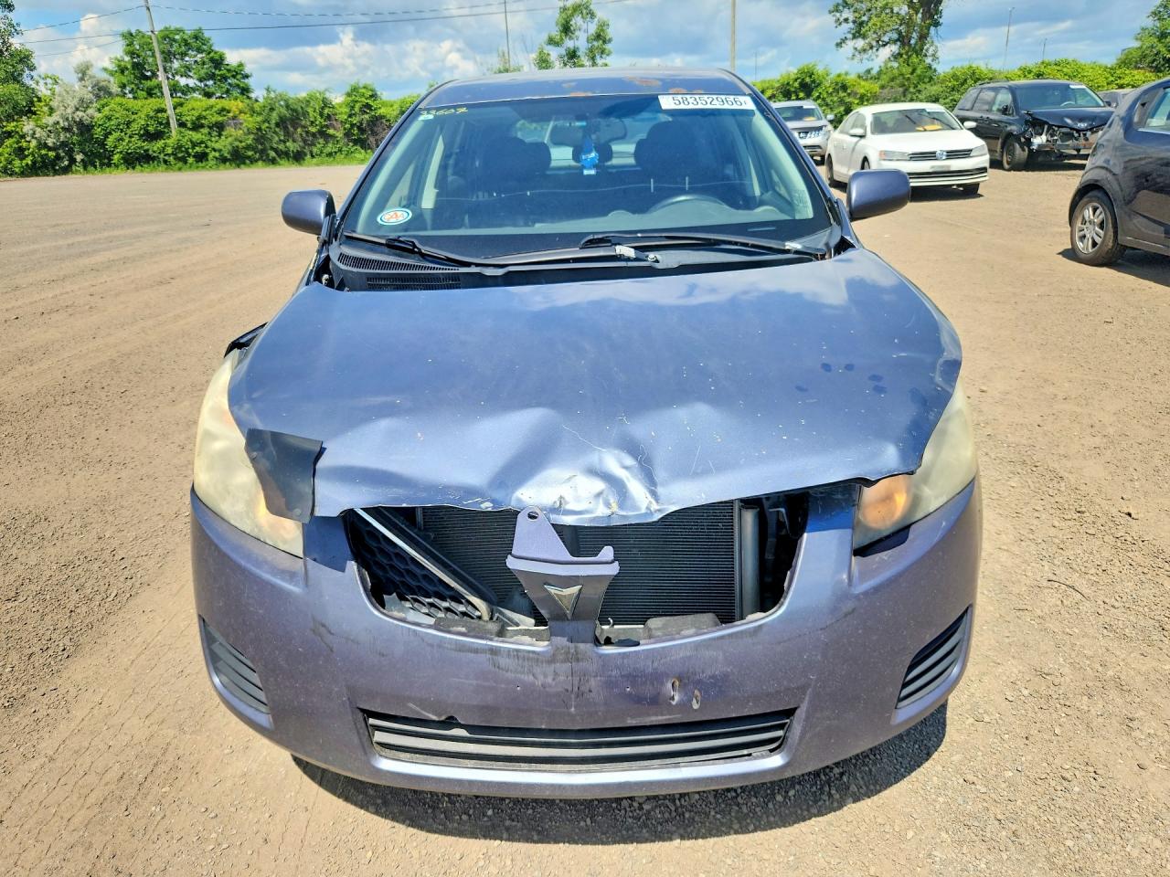2009 Pontiac Vibe Gray vin: 5Y2SP67839Z447580
