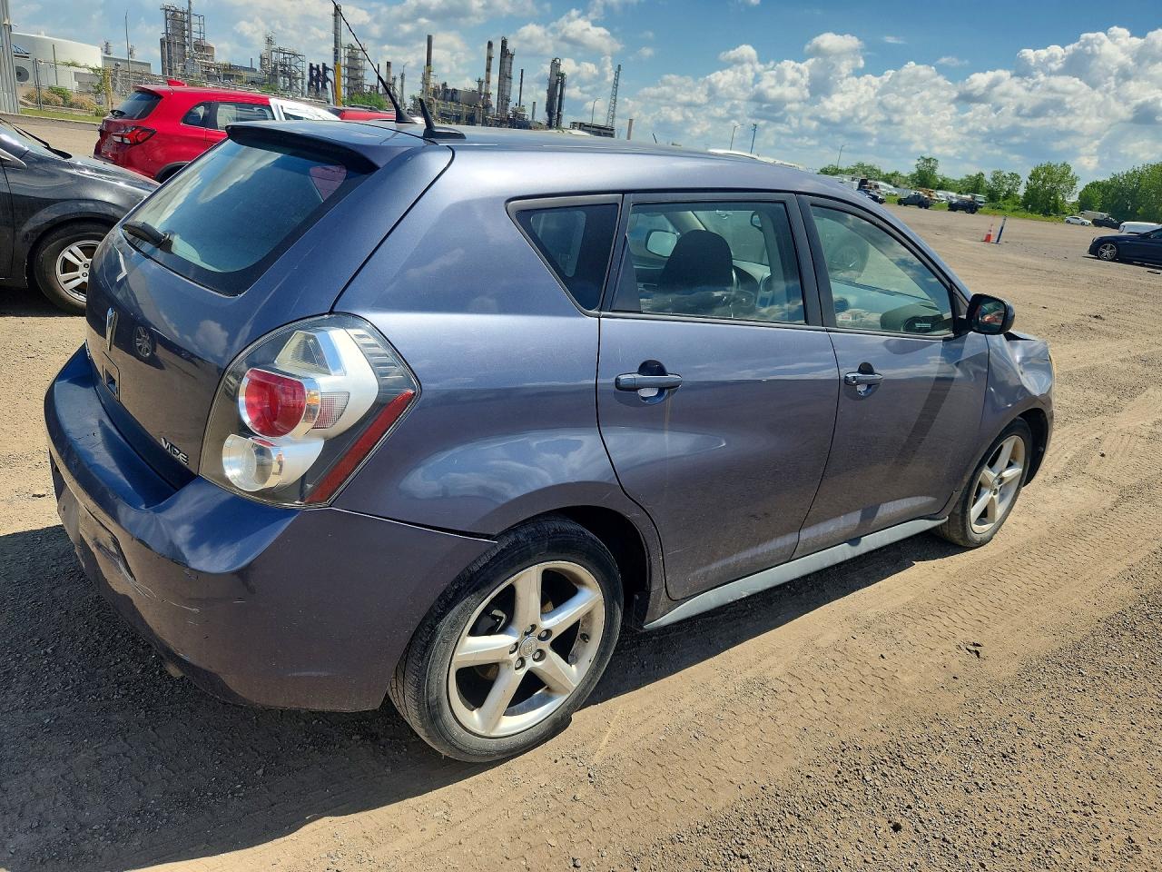 2009 Pontiac Vibe Gray vin: 5Y2SP67839Z447580