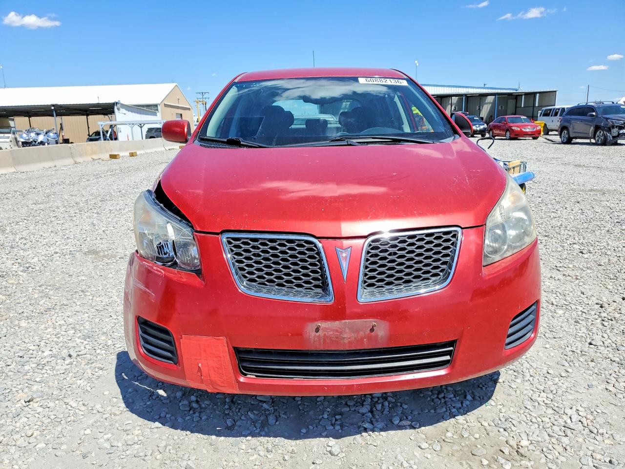 2009 Pontiac Vibe Red vin: 5Y2SP67839Z449748