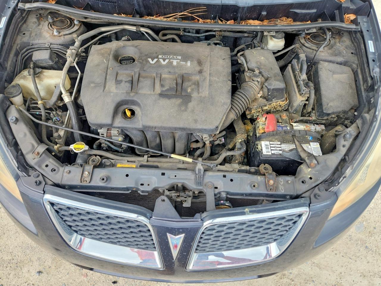 2009 Pontiac Vibe Gray vin: 5Y2SP67849Z417472