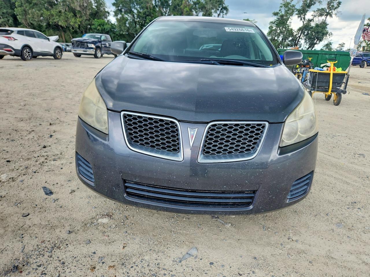 2009 Pontiac Vibe Gray vin: 5Y2SP67849Z417472