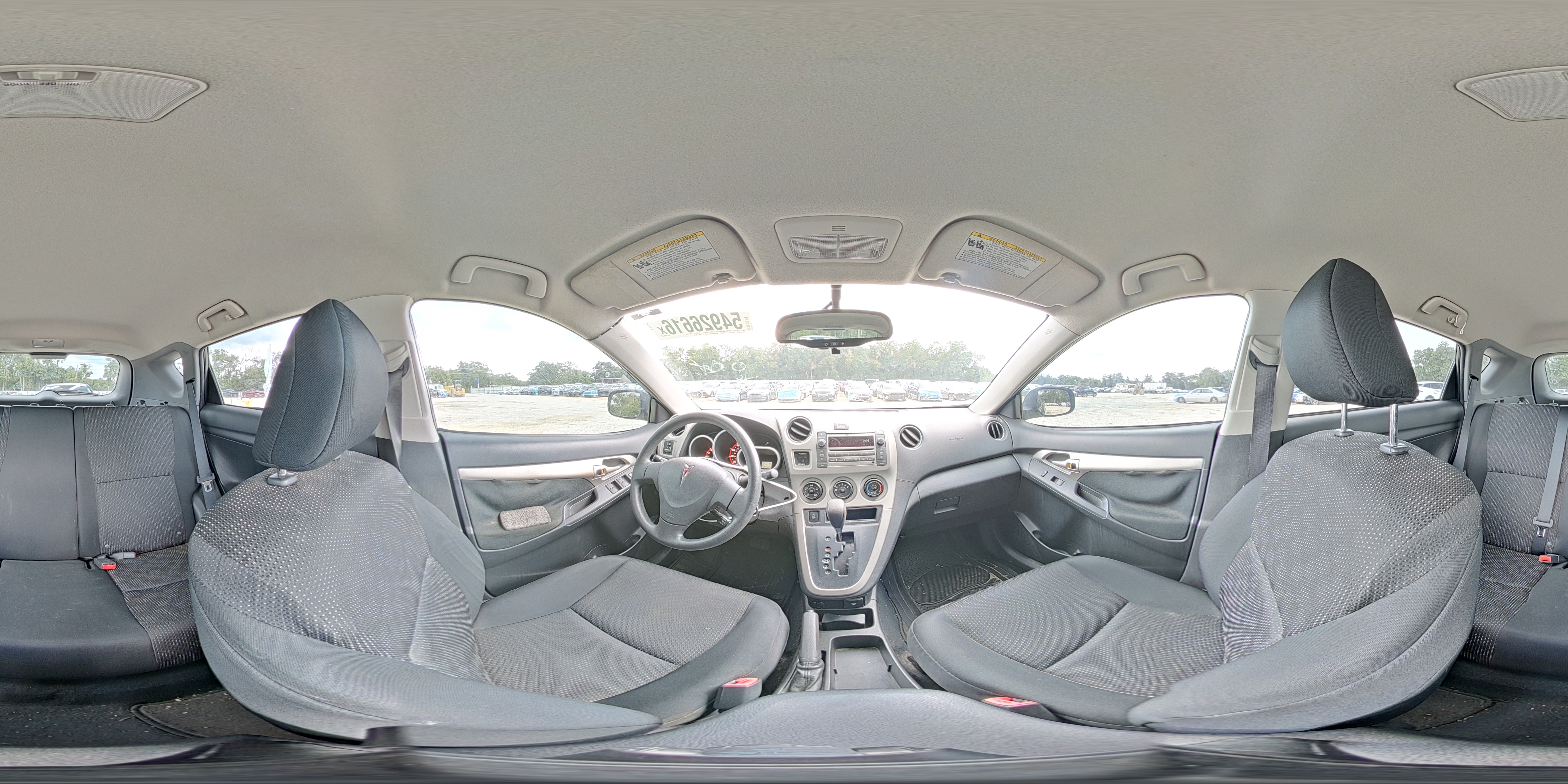 2009 Pontiac Vibe Gray vin: 5Y2SP67849Z417472