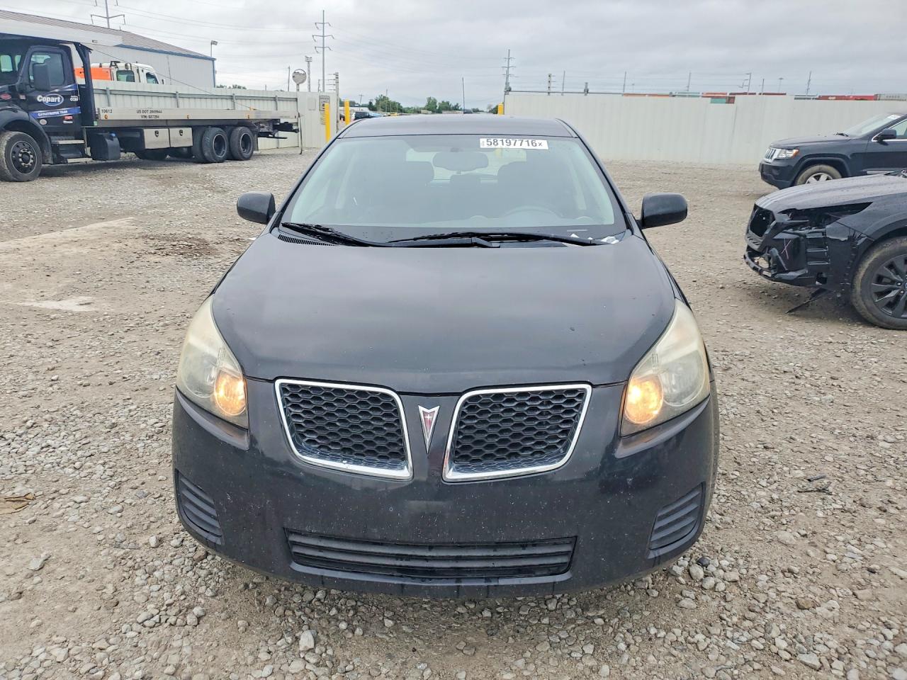 2009 Pontiac Vibe Черный vin: 5Y2SP67849Z423546