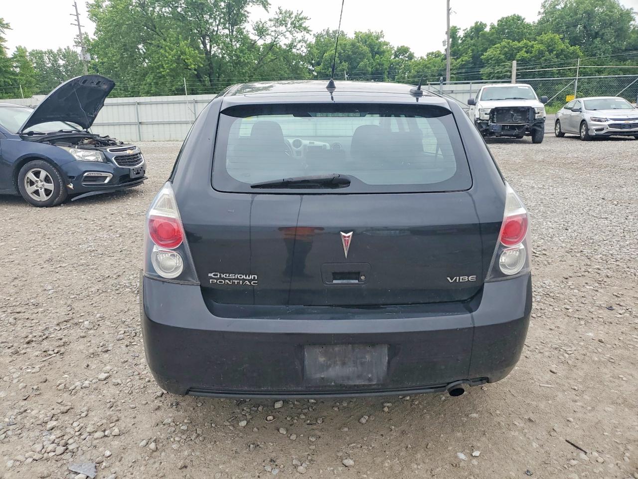 2009 Pontiac Vibe Черный vin: 5Y2SP67849Z423546