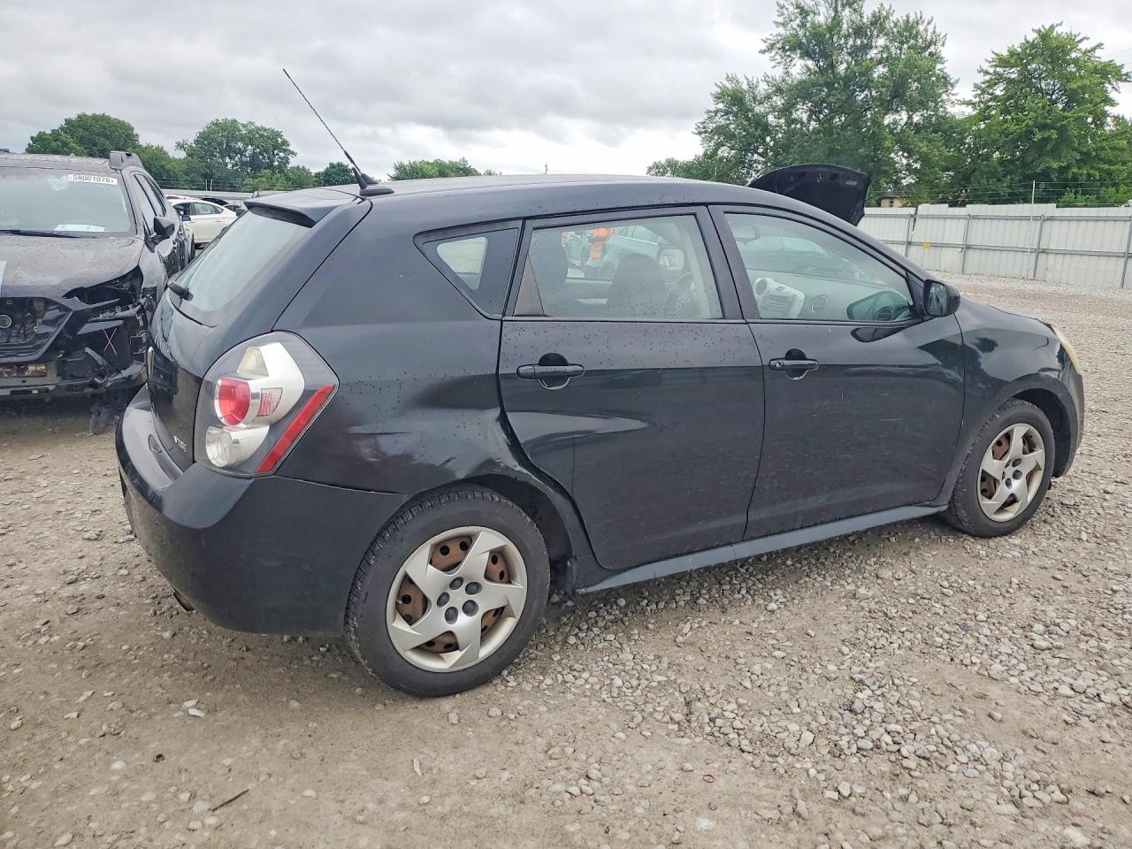 2009 Pontiac Vibe Черный vin: 5Y2SP67849Z423546