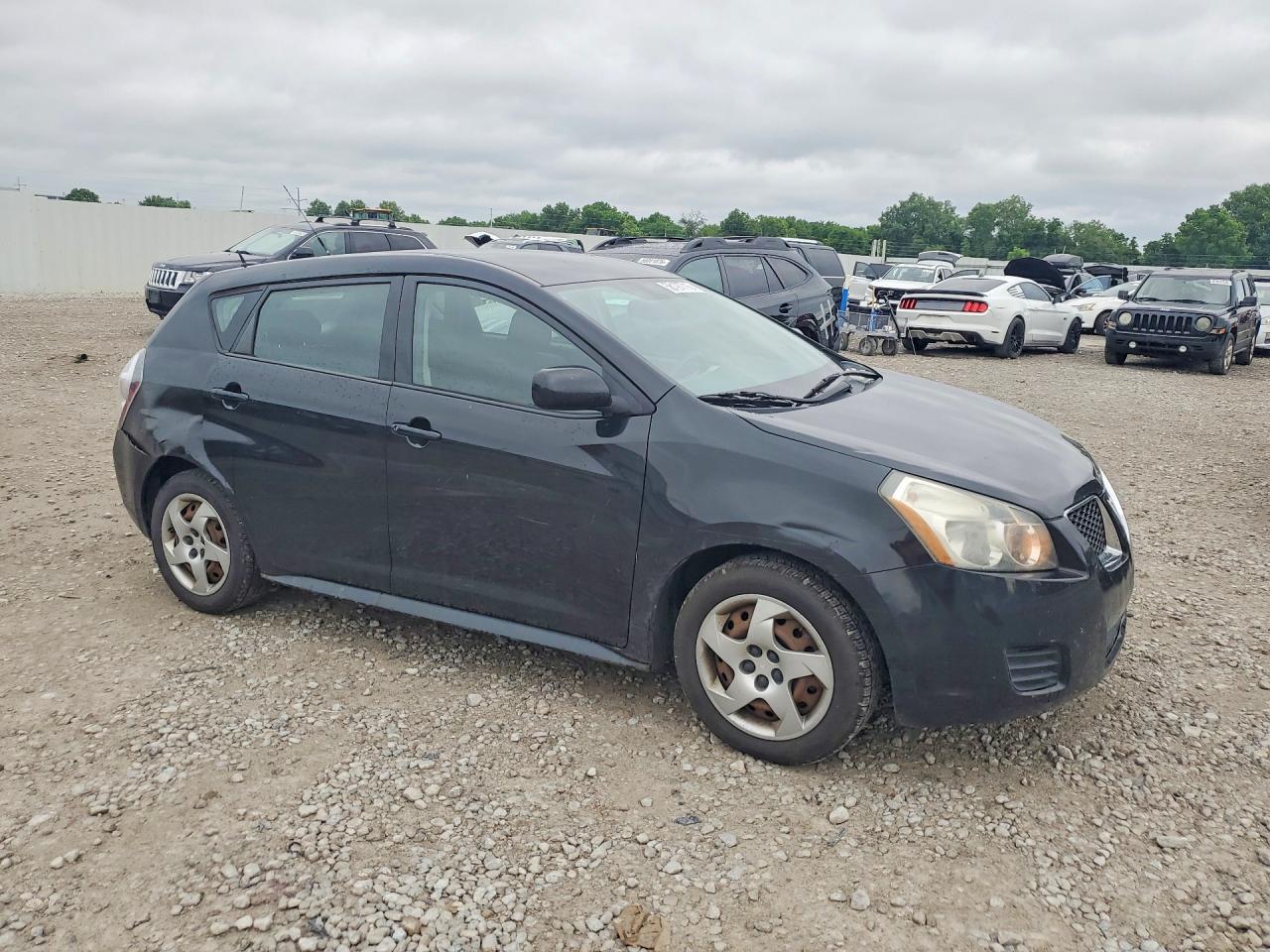 2009 Pontiac Vibe Черный vin: 5Y2SP67849Z423546