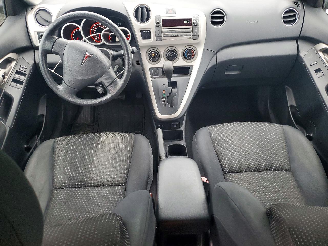 2009 Pontiac Vibe Черный vin: 5Y2SP67849Z423546