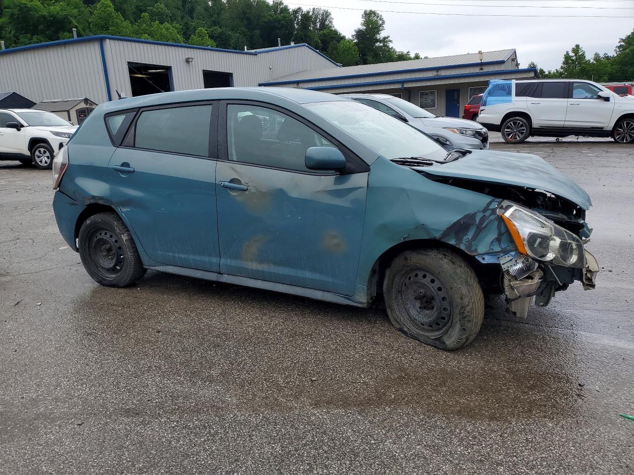 2009 Pontiac Vibe Blue vin: 5Y2SP67849Z467286
