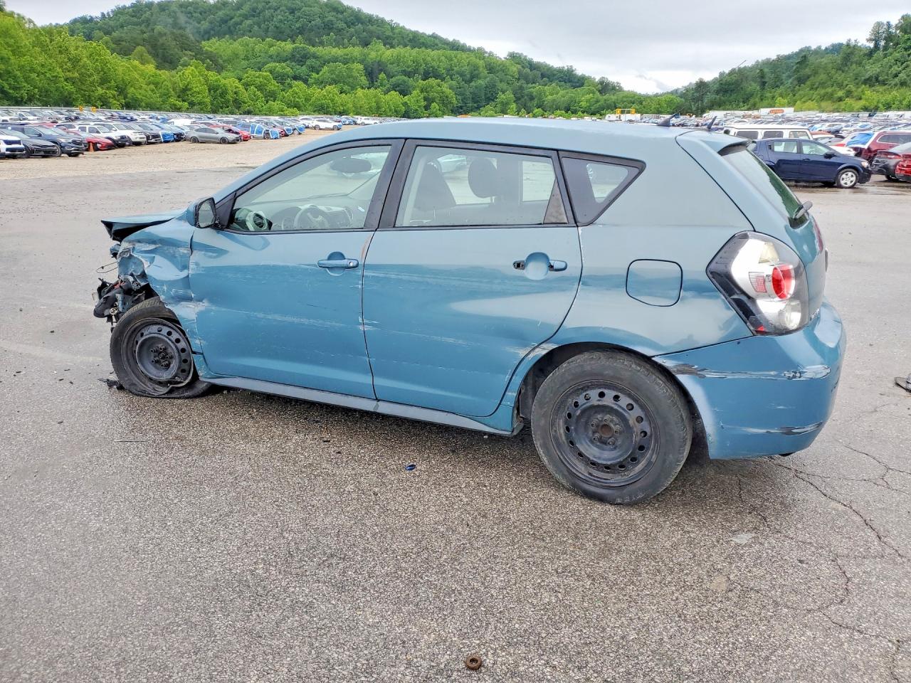 2009 Pontiac Vibe Blue vin: 5Y2SP67849Z467286