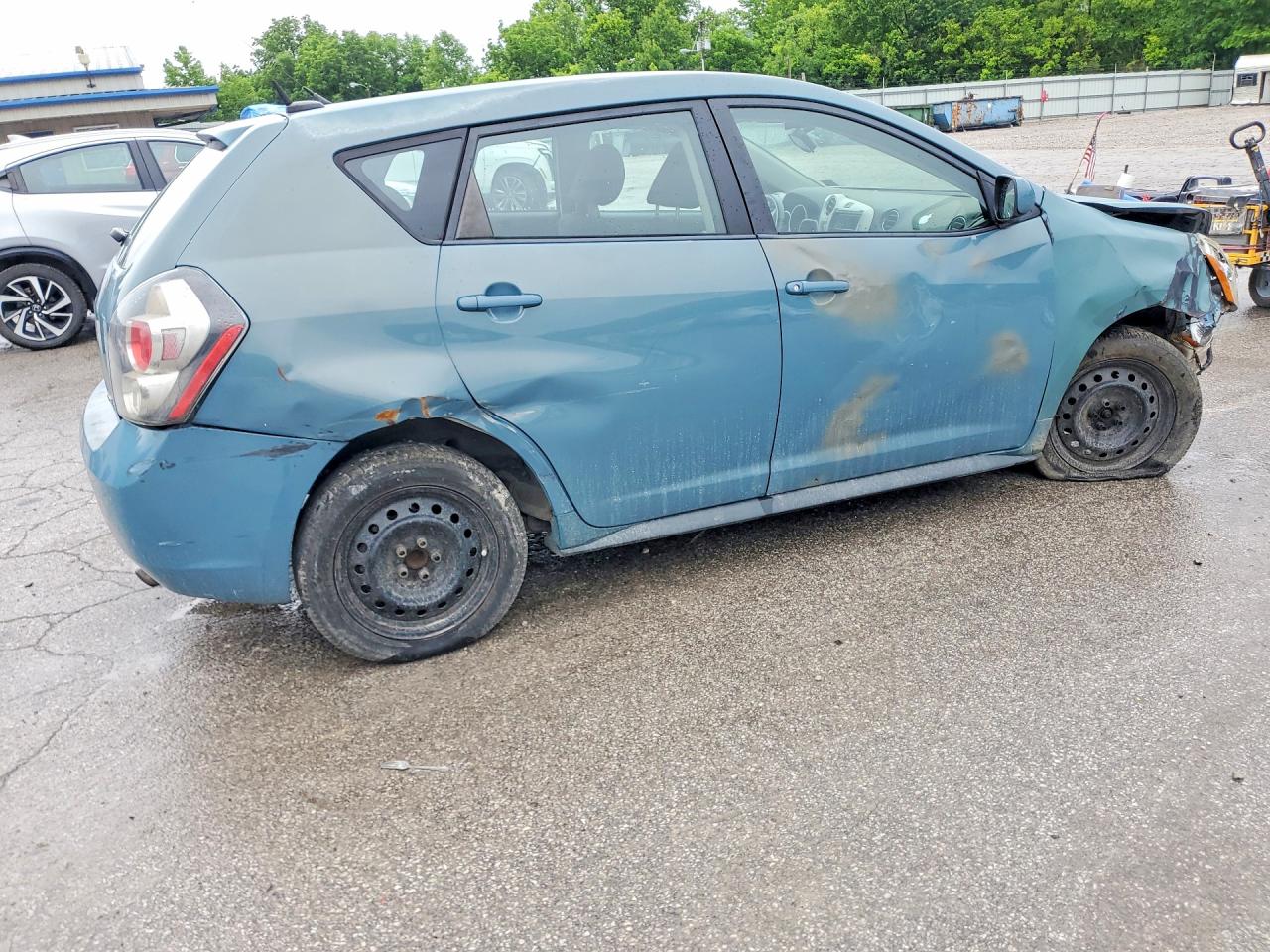 2009 Pontiac Vibe Blue vin: 5Y2SP67849Z467286