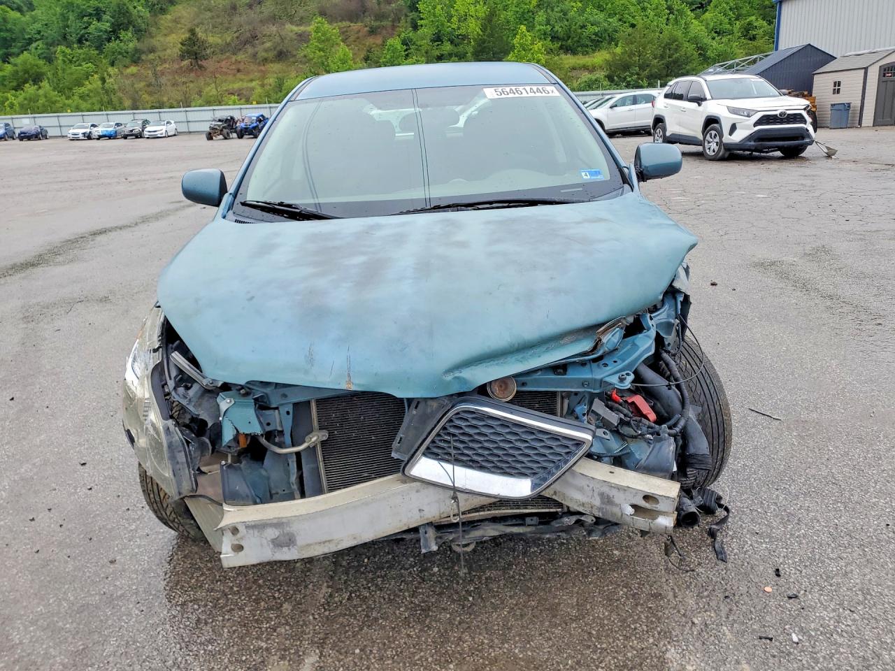 2009 Pontiac Vibe Blue vin: 5Y2SP67849Z467286