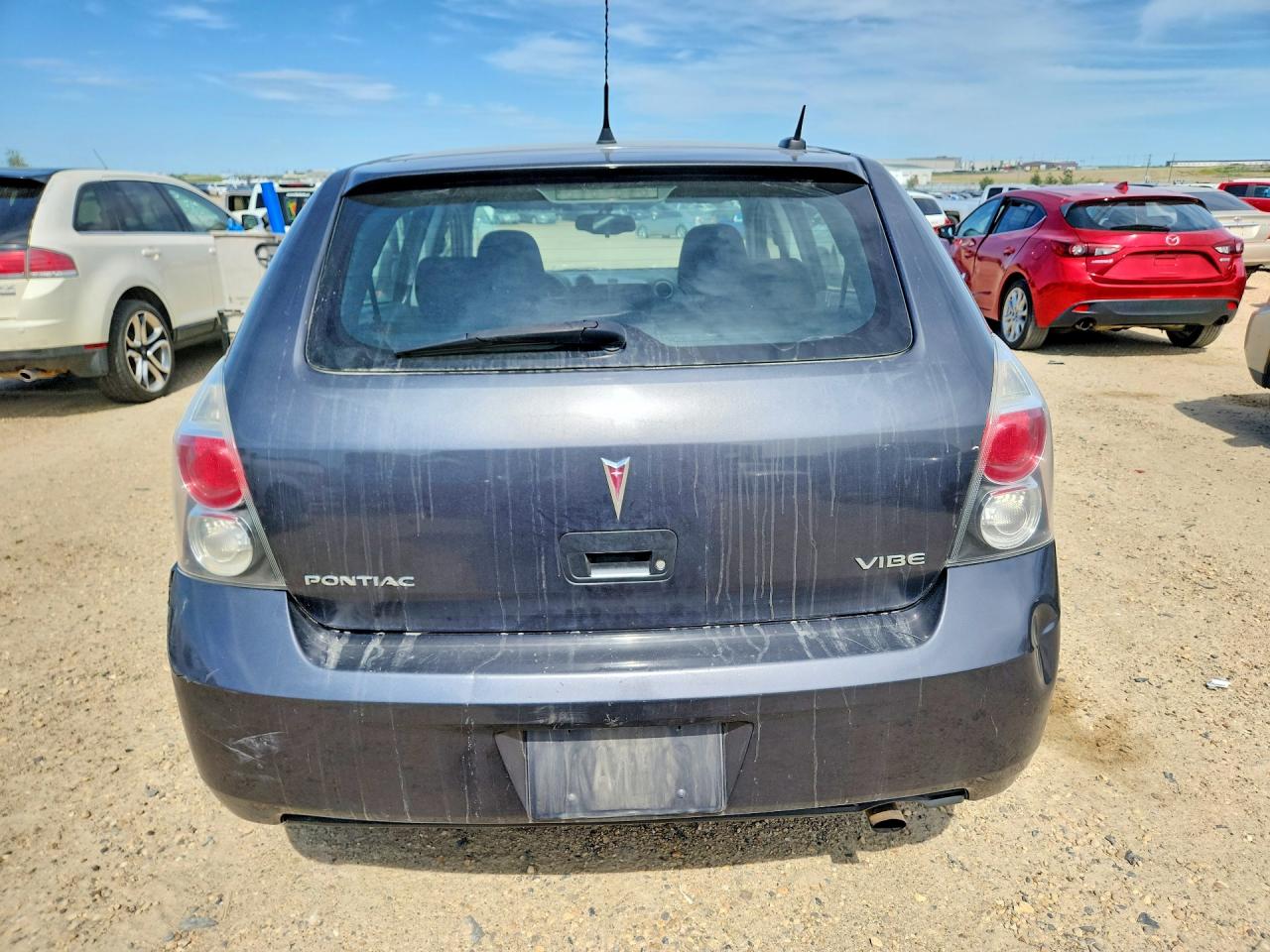 2009 Pontiac Vibe Silver vin: 5Y2SP67859Z443403