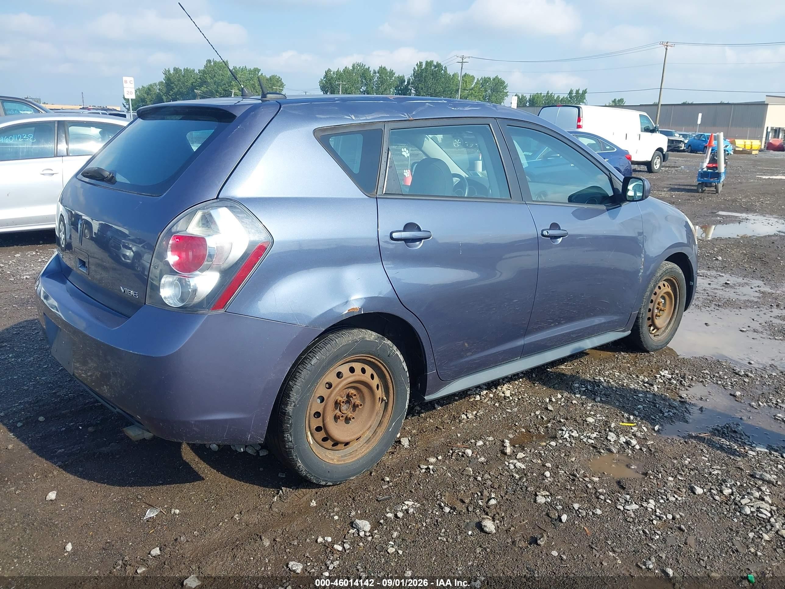 2009 Pontiac Vibe   Navy vin: 5Y2SP67869Z459271