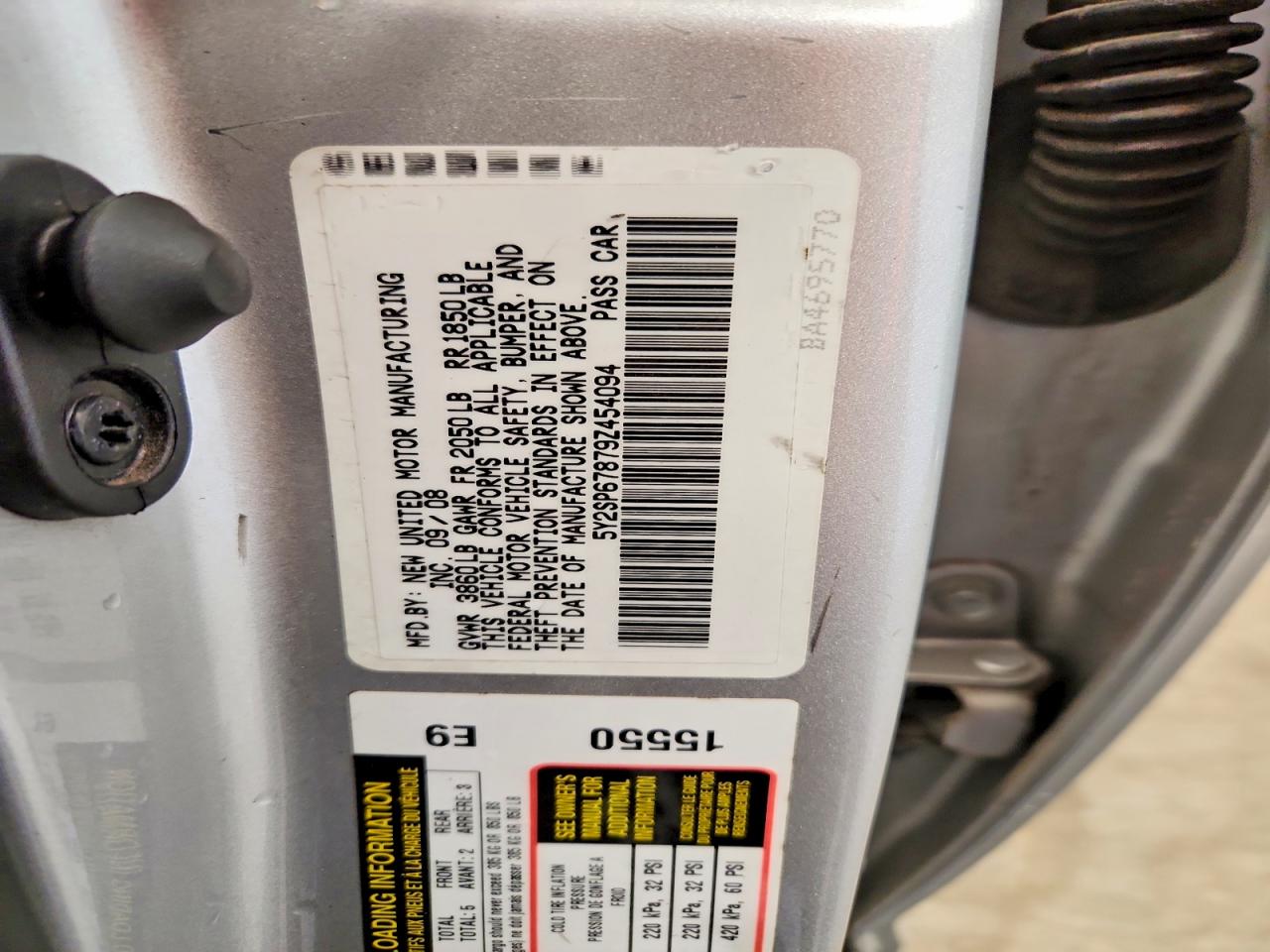 2009 Pontiac Vibe Серебряный vin: 5Y2SP67879Z454094