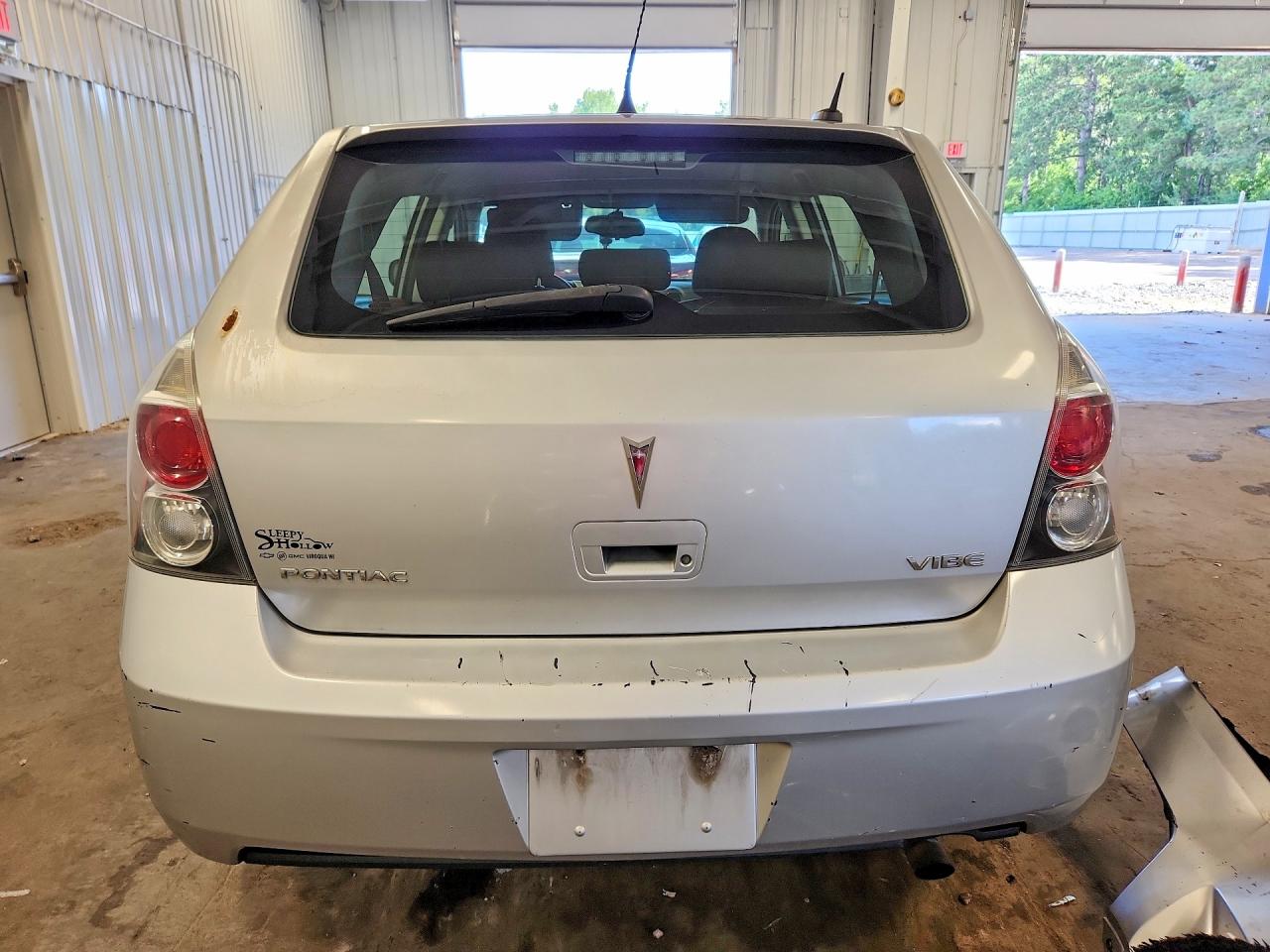2009 Pontiac Vibe Серебряный vin: 5Y2SP67879Z454094
