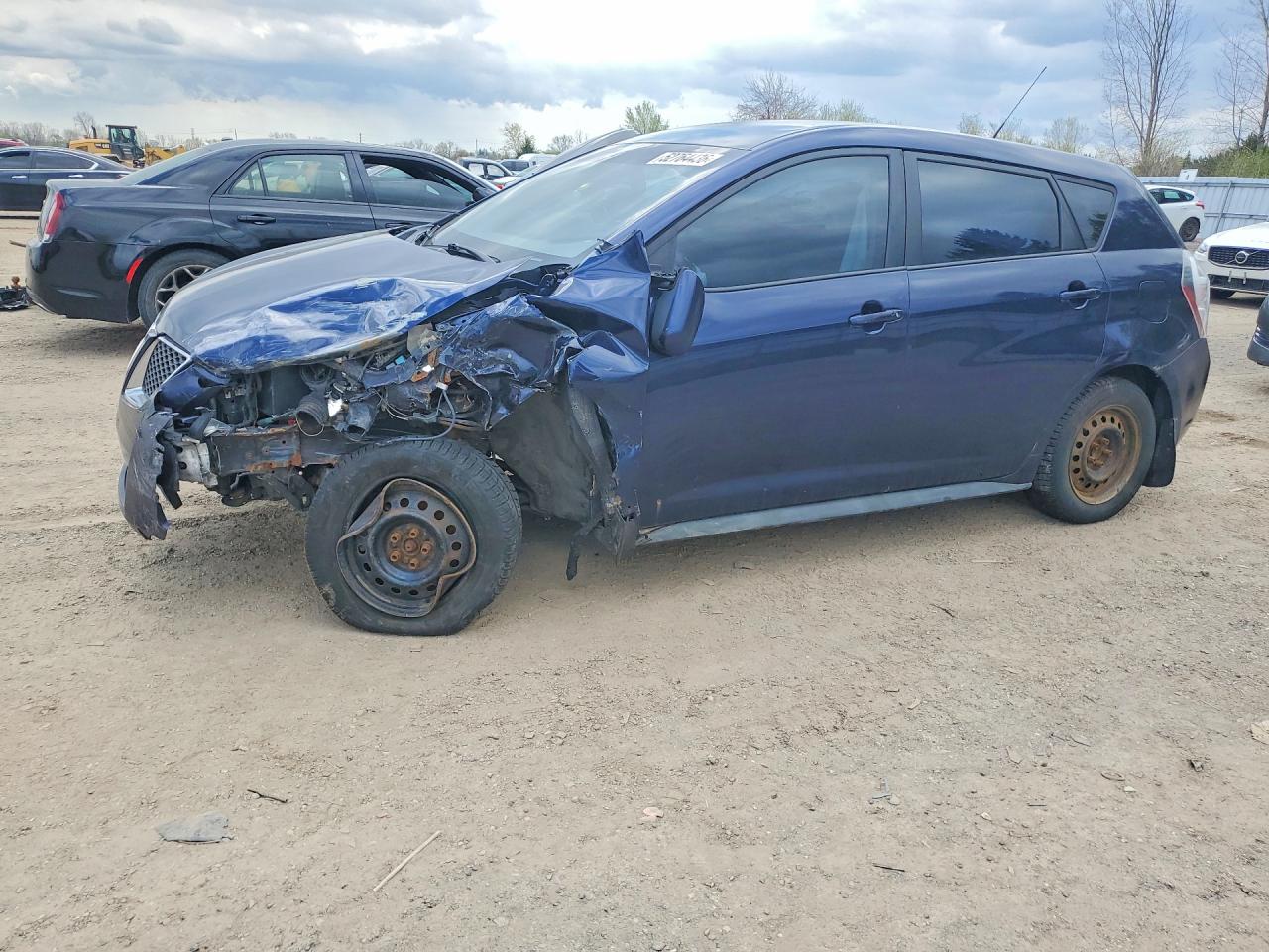 2009 Pontiac Vibe Blue vin: 5Y2SP67879Z476712