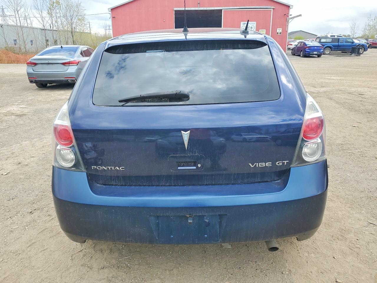 2009 Pontiac Vibe Blue vin: 5Y2SP67879Z476712
