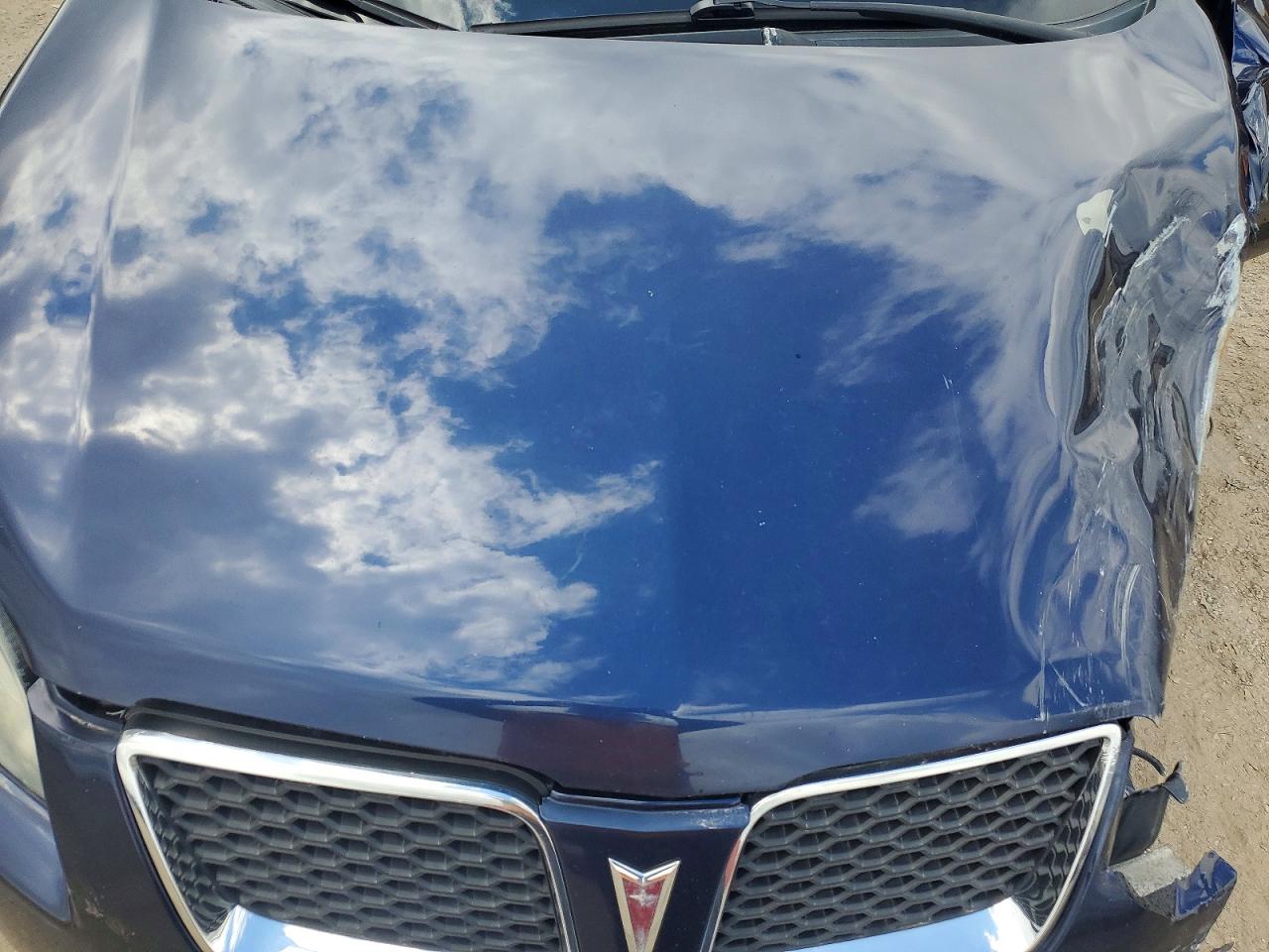 2009 Pontiac Vibe Blue vin: 5Y2SP67879Z476712
