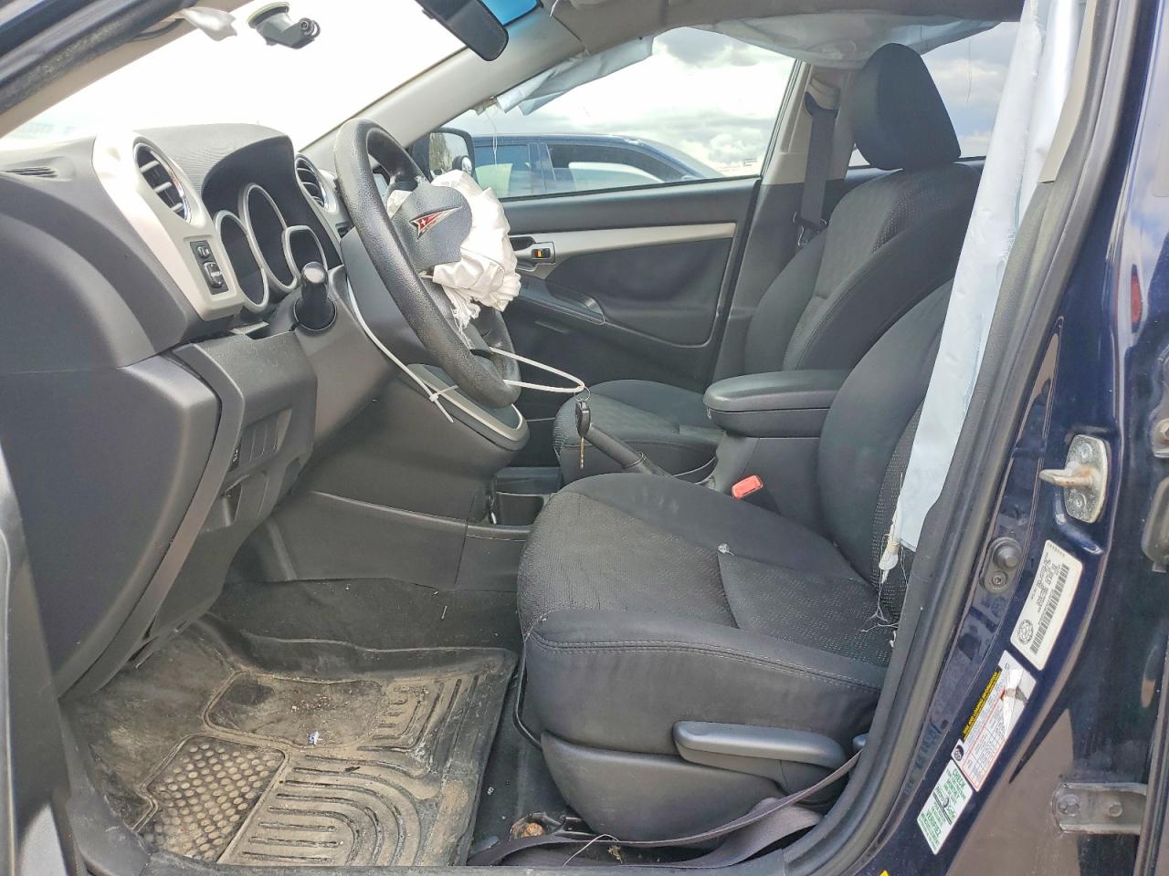 2009 Pontiac Vibe Blue vin: 5Y2SP67879Z476712