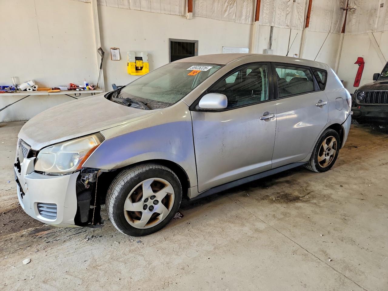 2009 Pontiac Vibe Silver vin: 5Y2SP67889Z419645