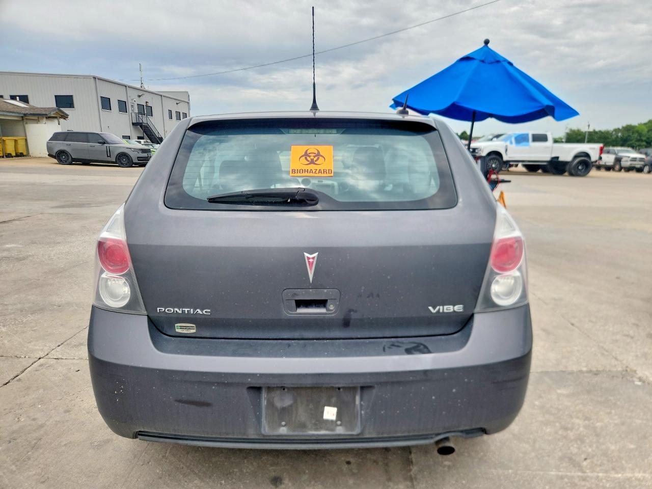 2009 Pontiac Vibe Gray vin: 5Y2SP67889Z435215