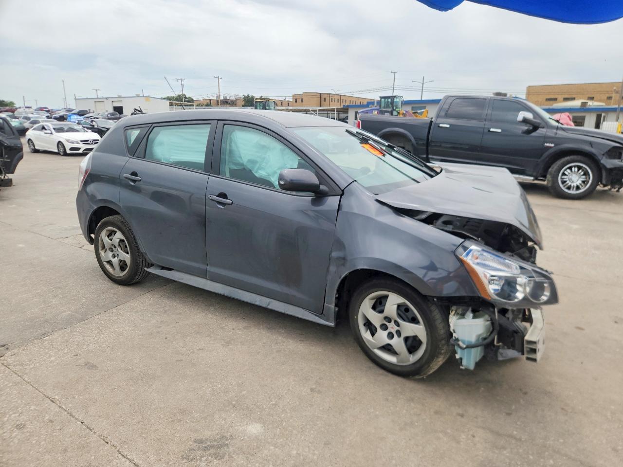 2009 Pontiac Vibe Gray vin: 5Y2SP67889Z435215