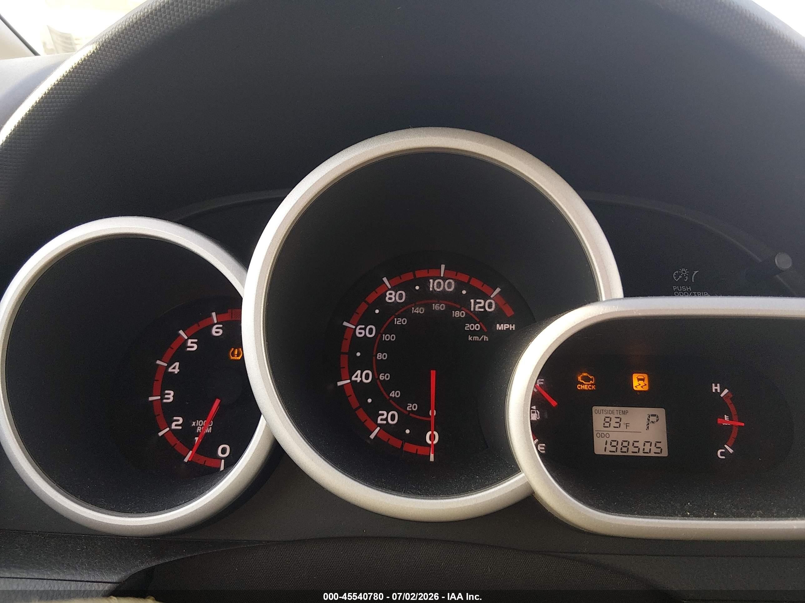 2009 Pontiac Vibe   Red vin: 5Y2SP67899Z438141
