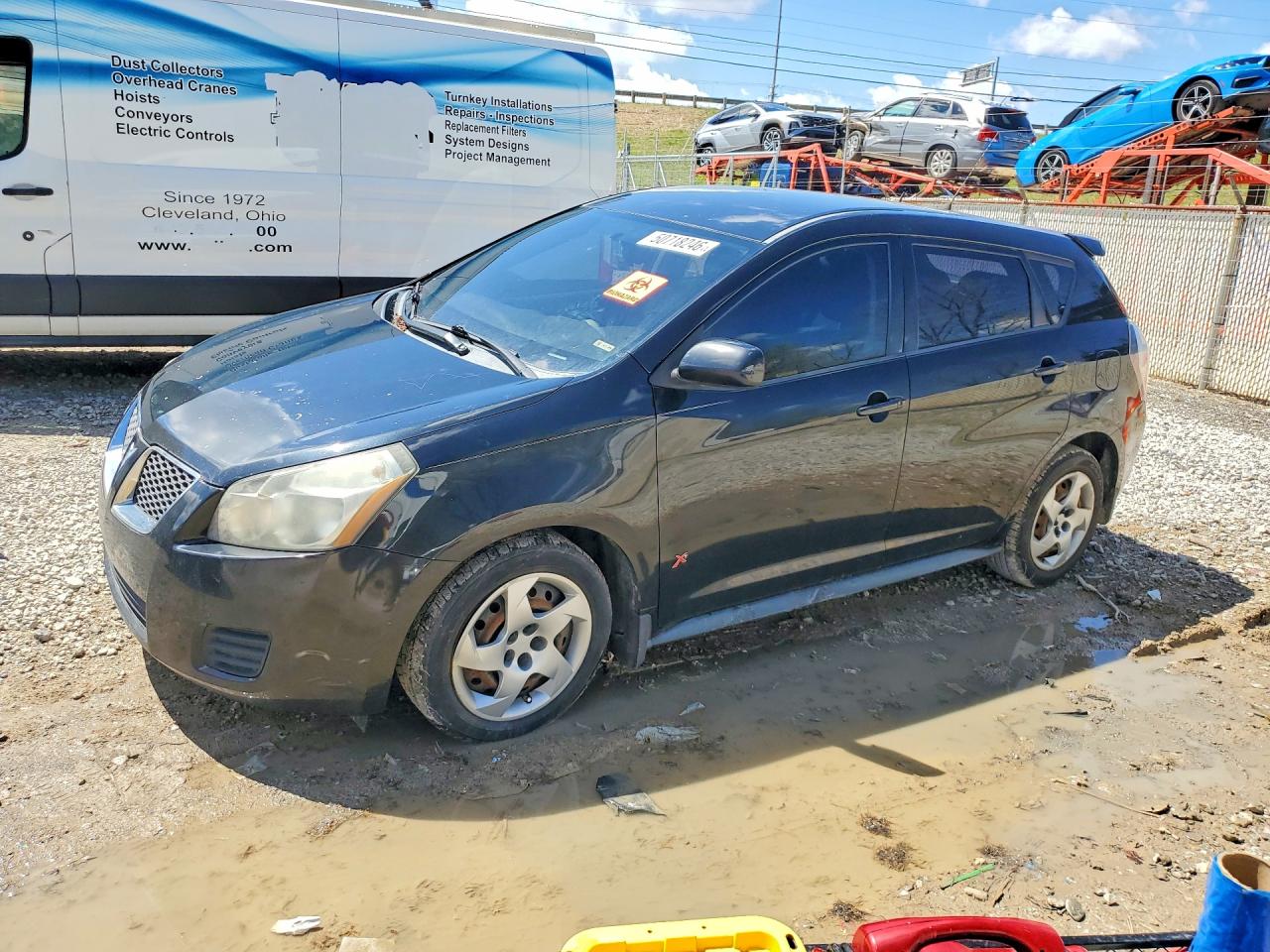2009 Pontiac Vibe Black vin: 5Y2SP67899Z461693