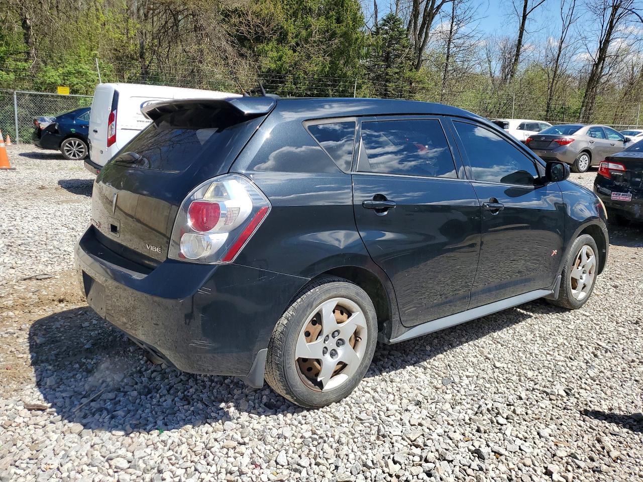 2009 Pontiac Vibe Black vin: 5Y2SP67899Z461693