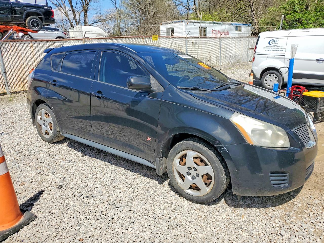 2009 Pontiac Vibe Black vin: 5Y2SP67899Z461693