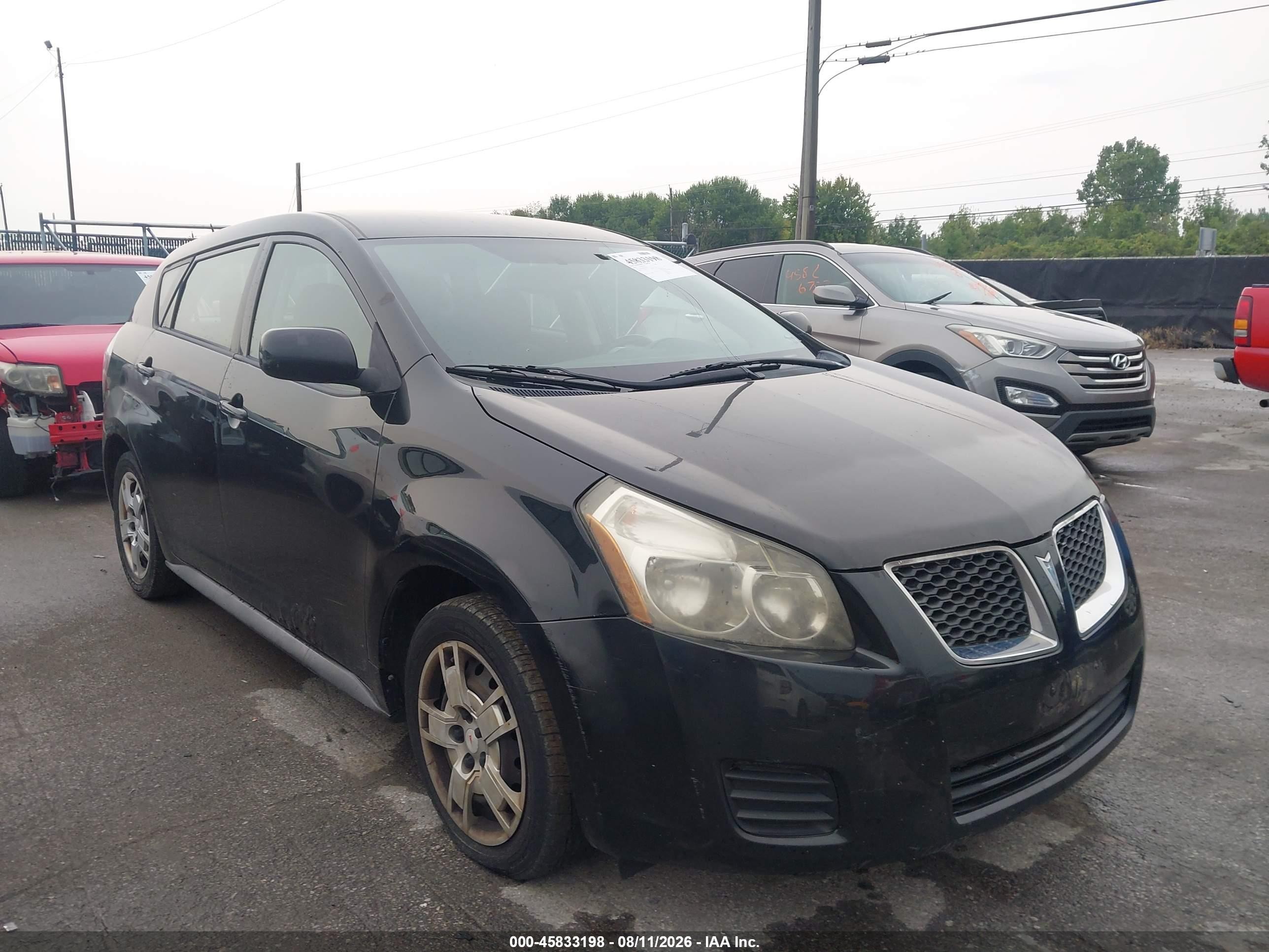 2010 Pontiac Vibe   Black vin: 5Y2SP6E03AZ410465